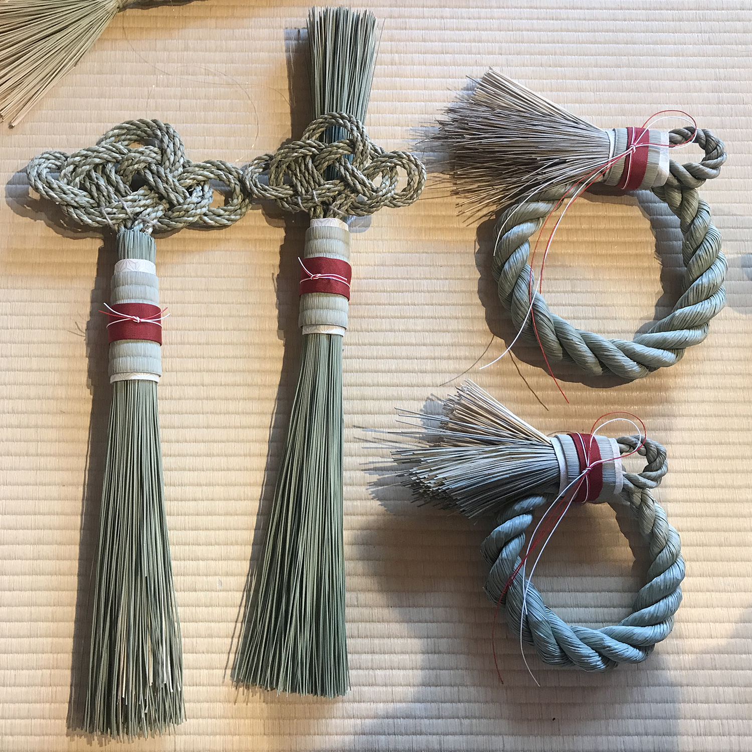 静岡の畳店のしめ縄