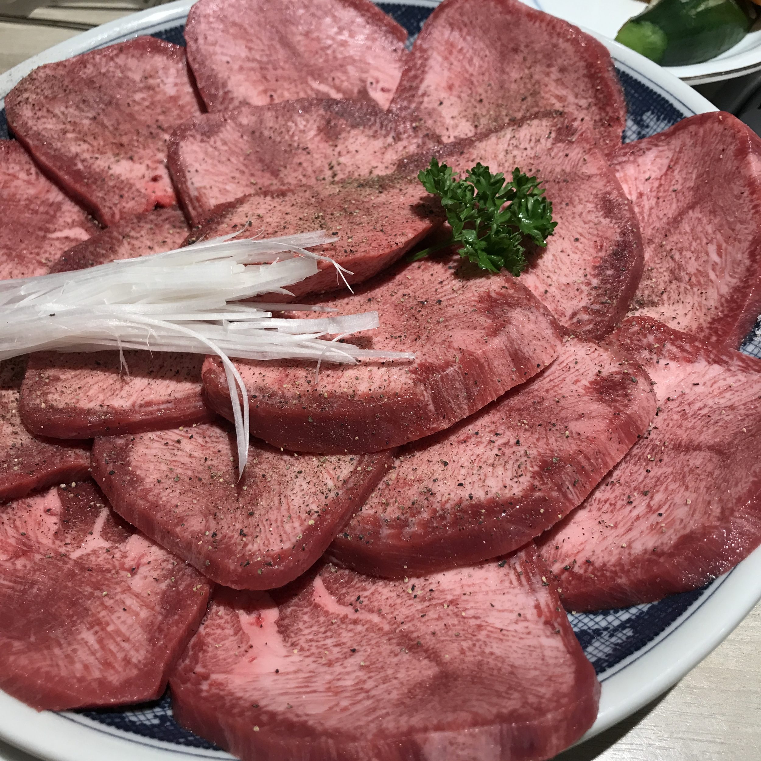 秋葉原たん清の上タン２人前