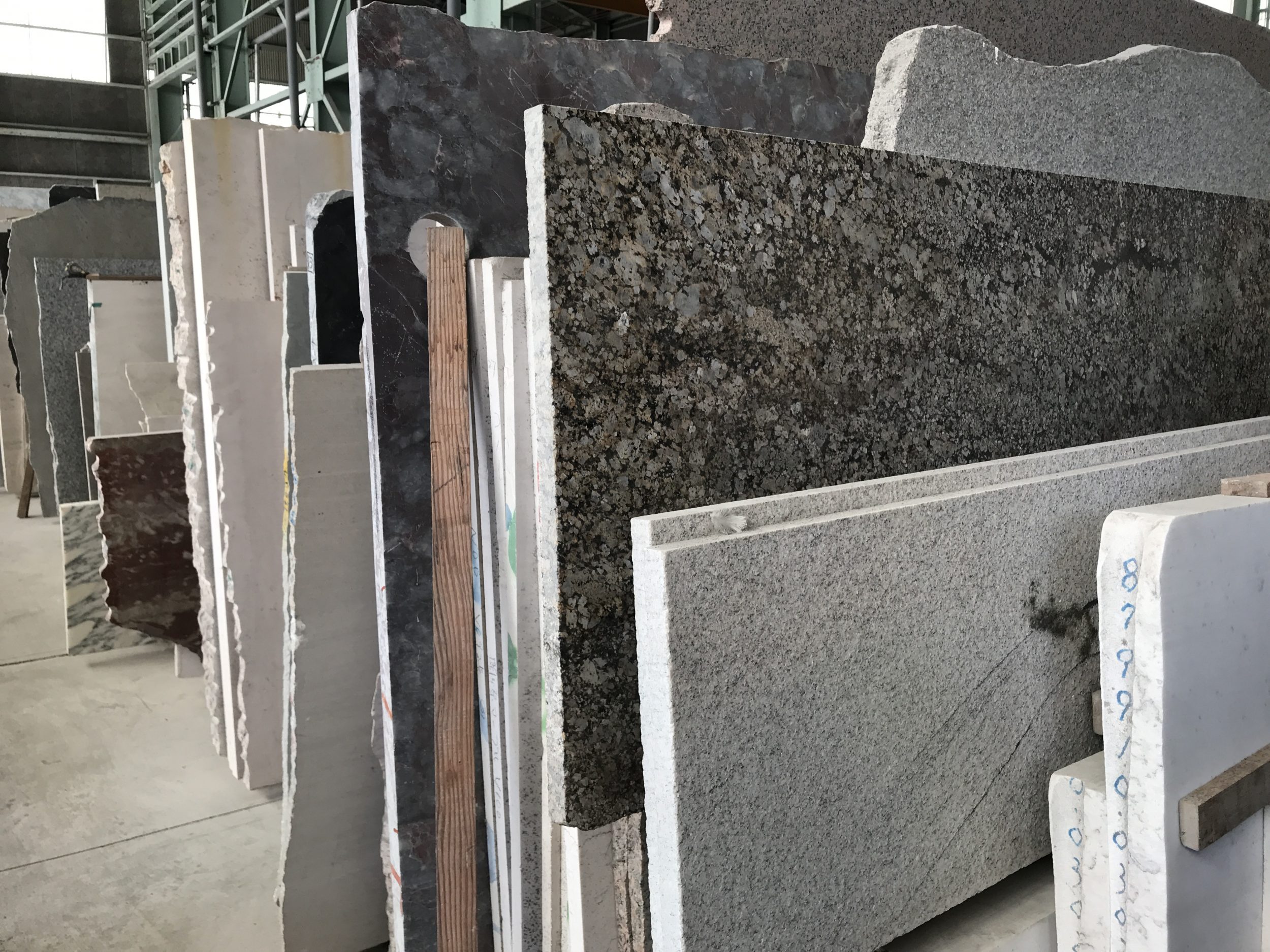 さまざまな天然大理石のストック