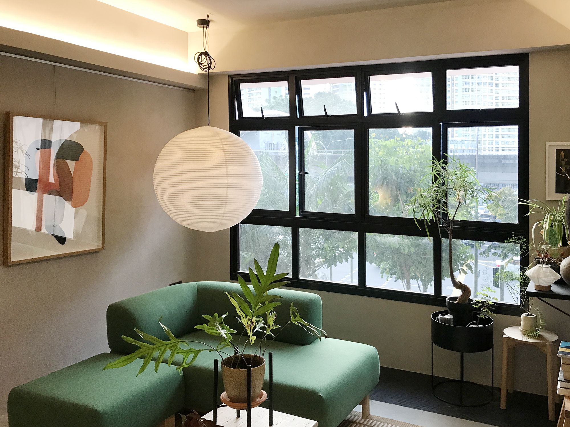 シンガポールのHDBのインテリア例