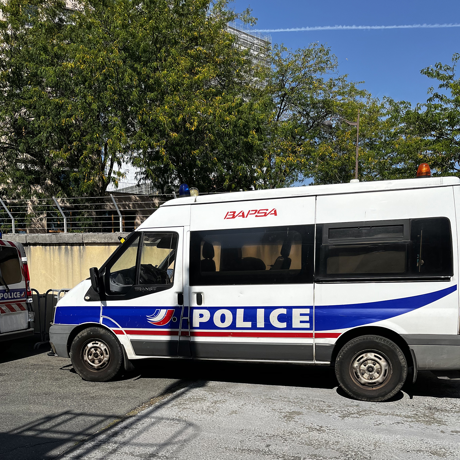 パリのパトカー