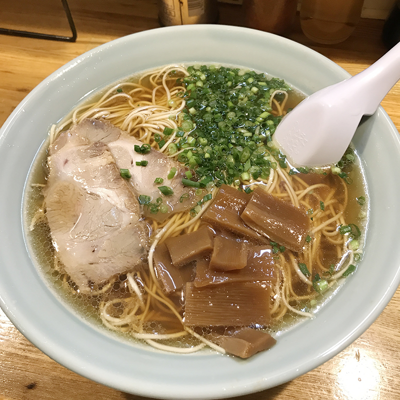〆のラーメン