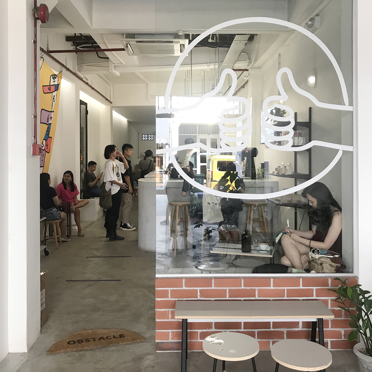 シンガポールのカフェ