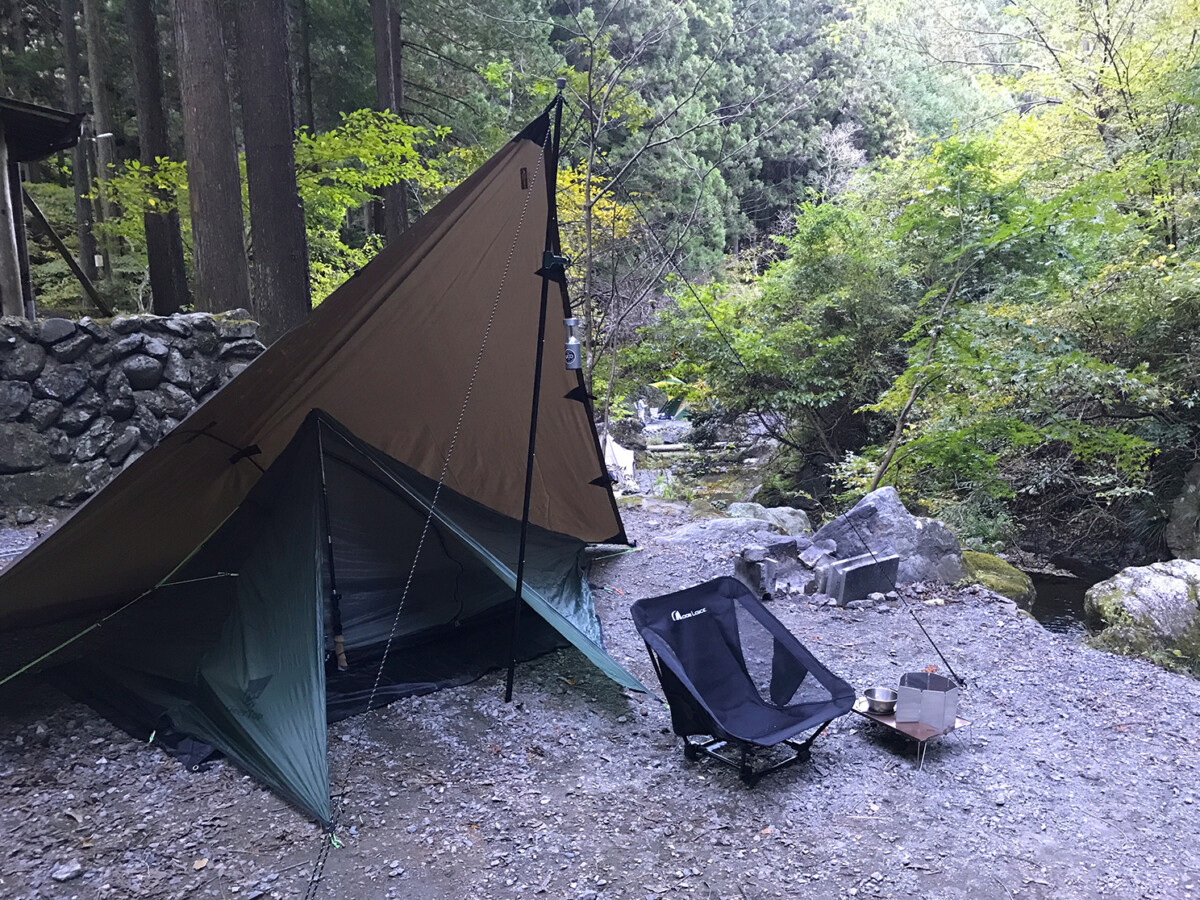 白岩渓流園キャンプ場
